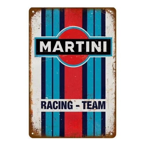 Vintage Collectible & Vintage Dolls - Tabliczka Blaszana Martini Racing Team Vintage