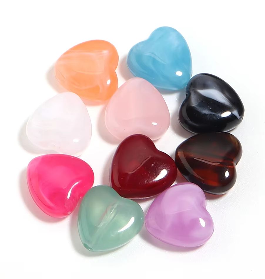 Vintage Collectible Marbles - 10 sztuk/partia Vintage Akrylowe Koraliki w