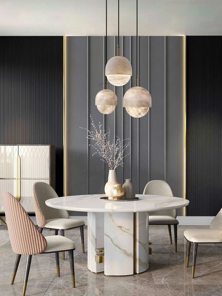 Vintage Collectible Marbles - Retro Vintage marmurowa kolekcja LED lampy