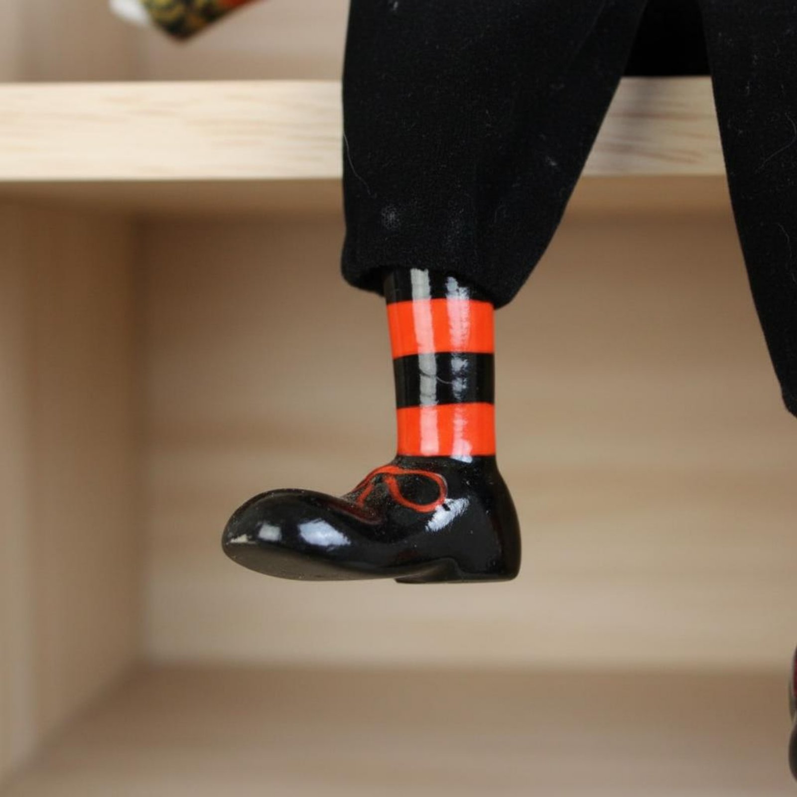 Vintage Collectible Clowns - Miękka lalka klaun z miękkimi nogami,