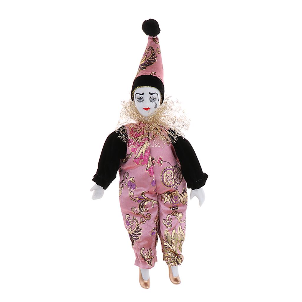 22cm Porcelanowe Lalki Klauny  – Vintage Collectible Clowns recenzja i cena