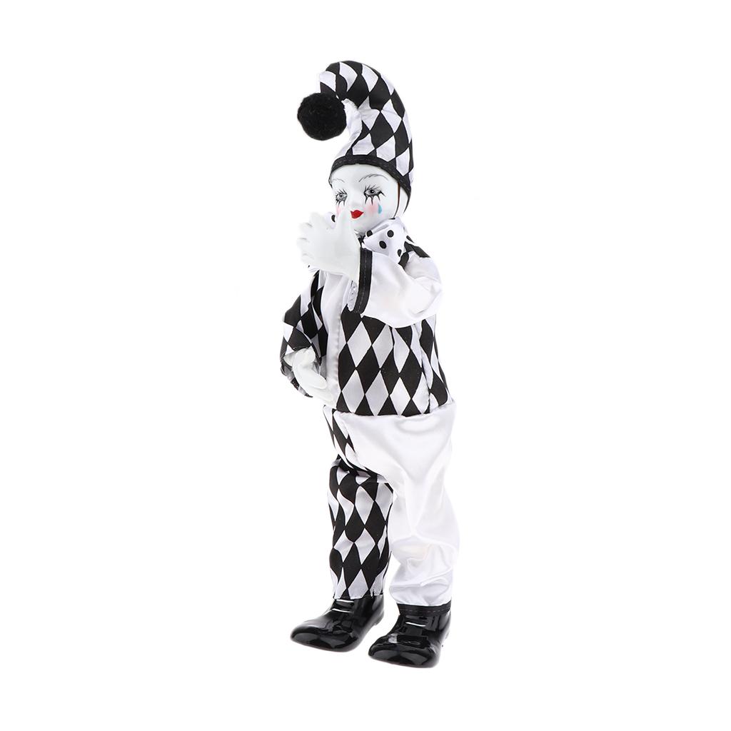 Zabawna porcelanowa lalka klau – Vintage Collectible Clowns recenzja i cena