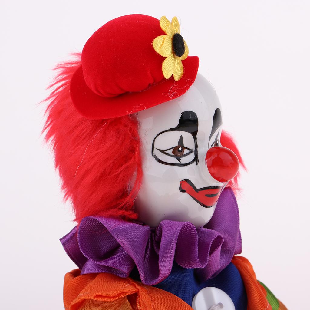 Miniaturowe porcelanowe lalki- – Vintage Collectible Clowns recenzja i cena