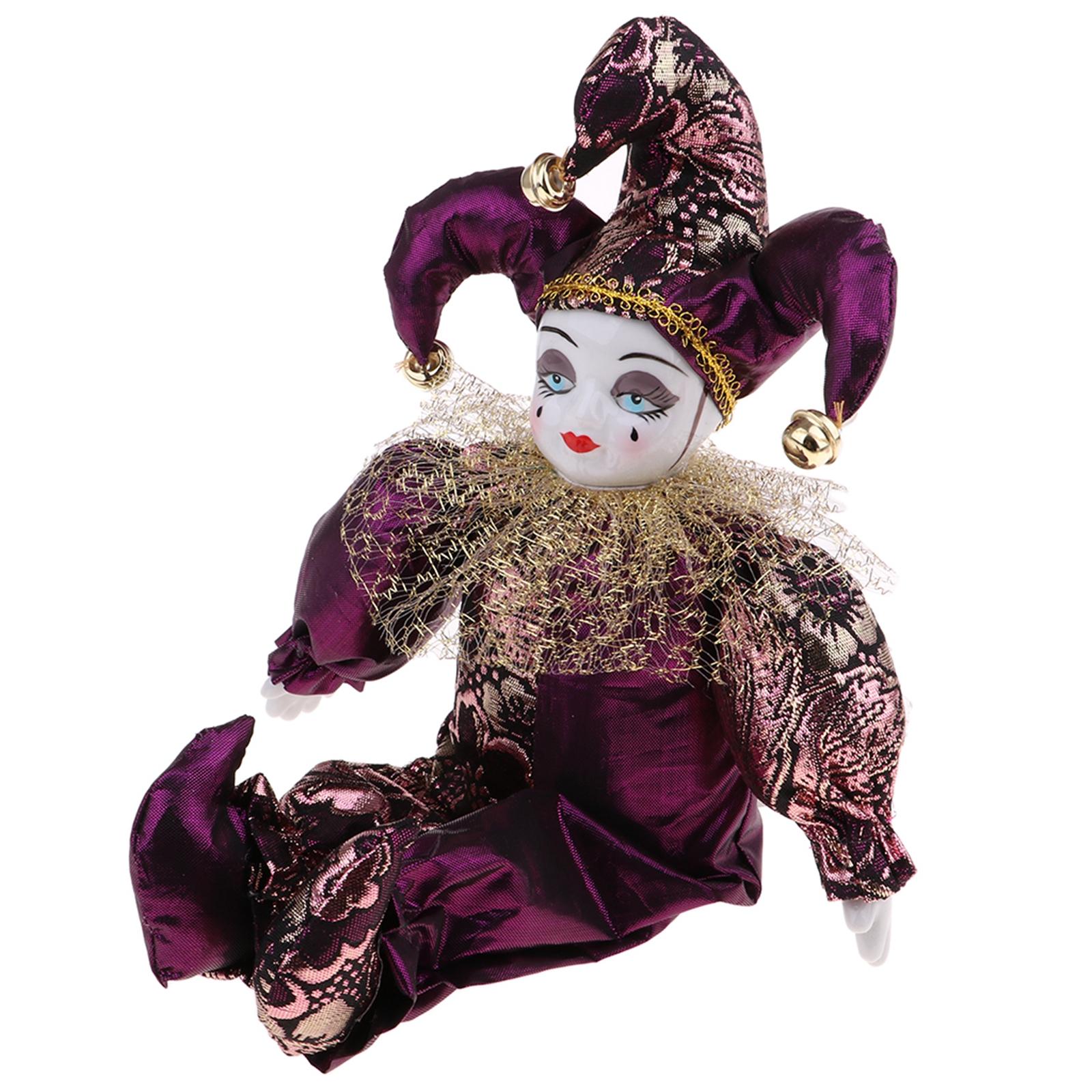 Lalki porcelanowe w stylu włos – Vintage Collectible Clowns recenzja i cena