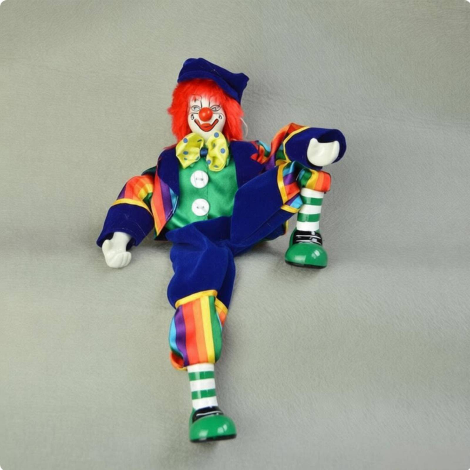 Lalka klaun z wiszącymi nogami – Vintage Collectible Clowns recenzja i cena