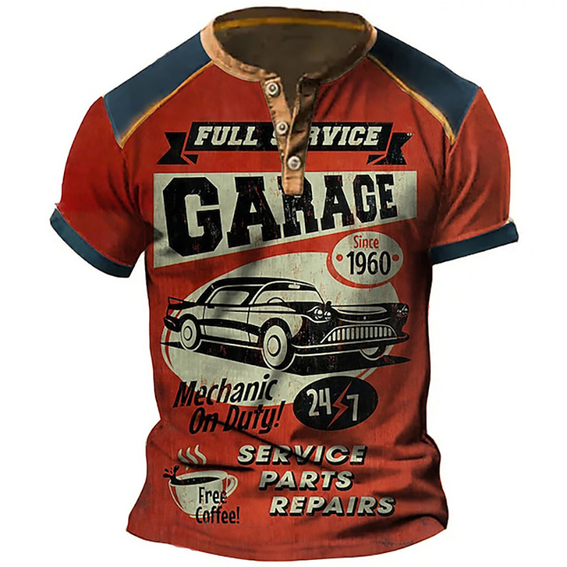 Car Graphic 3D Print Vintage H – Vintage Collectible Buttons recenzja i cena