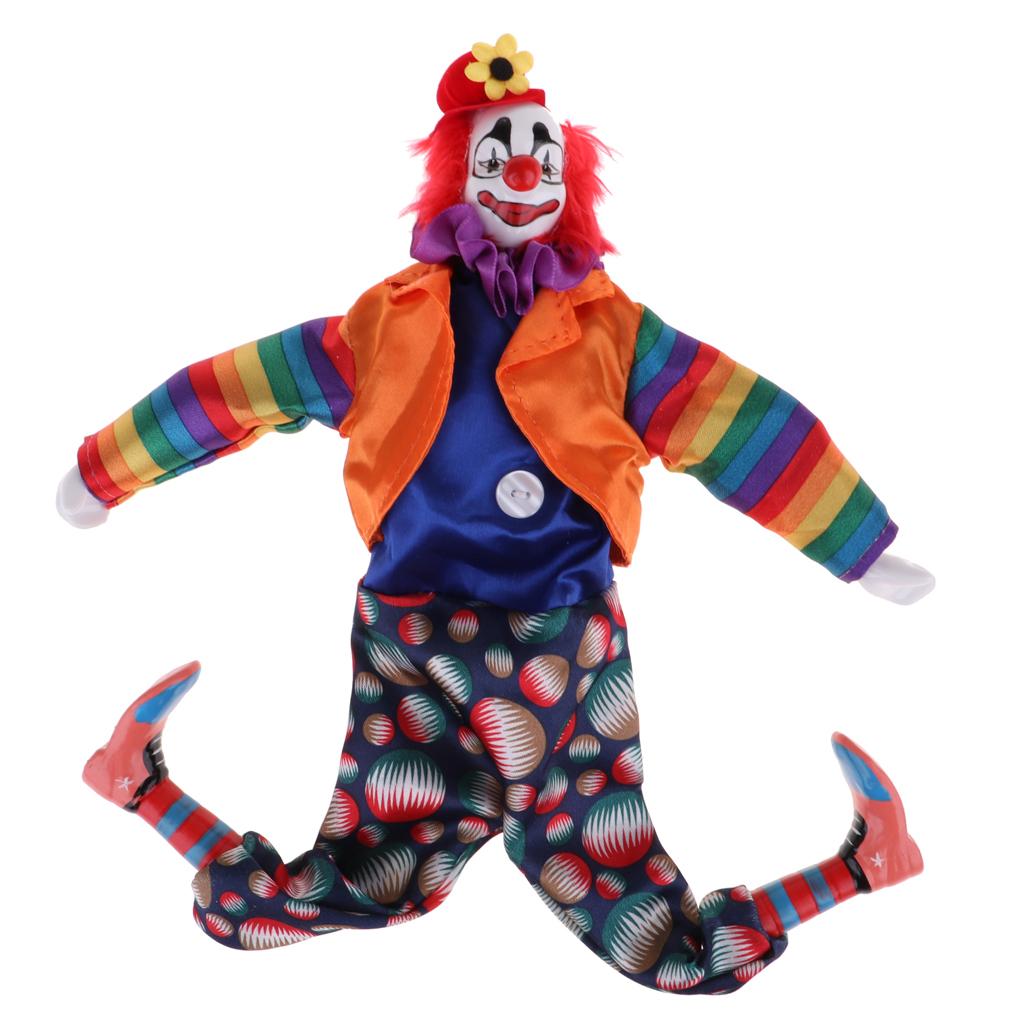 Porcelanowa lalka klaun, vinta – Vintage Collectible Clowns recenzja i cena