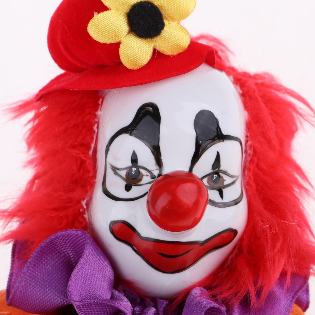 Porcelanowa lalka klaun, vinta – Vintage Collectible Clowns recenzja i cena