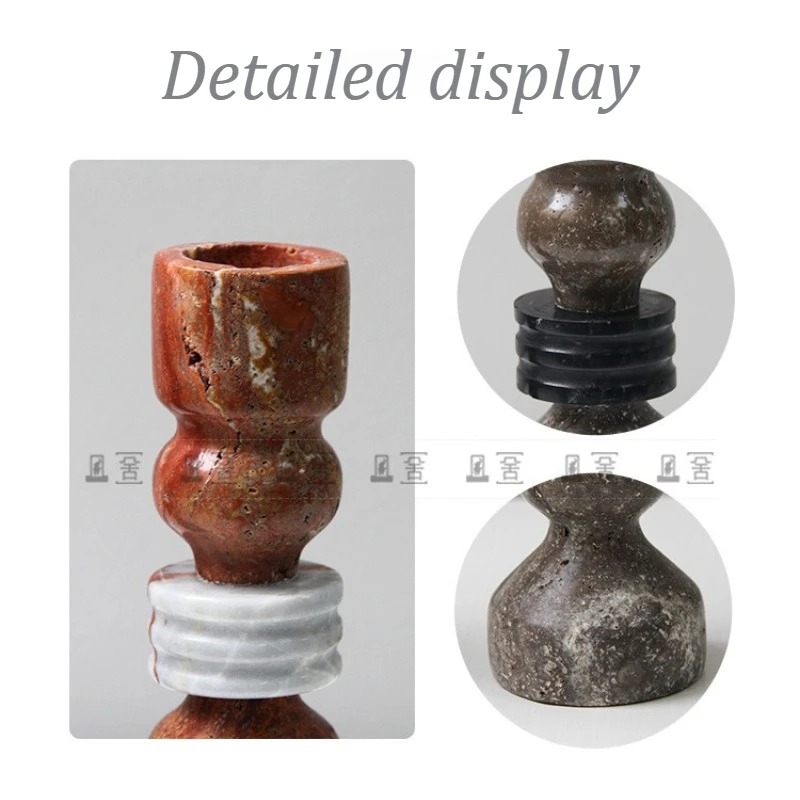 Marmurowy świecznik w stylu vi – Vintage Collectible Marbles recenzja i cena