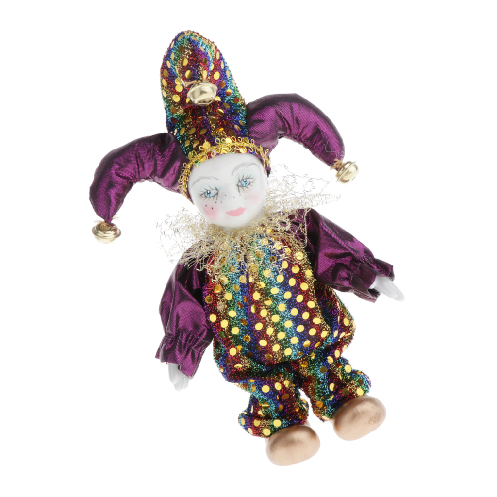Porcelanowa lalka klaun, kolek – Vintage Collectible Clowns recenzja i cena