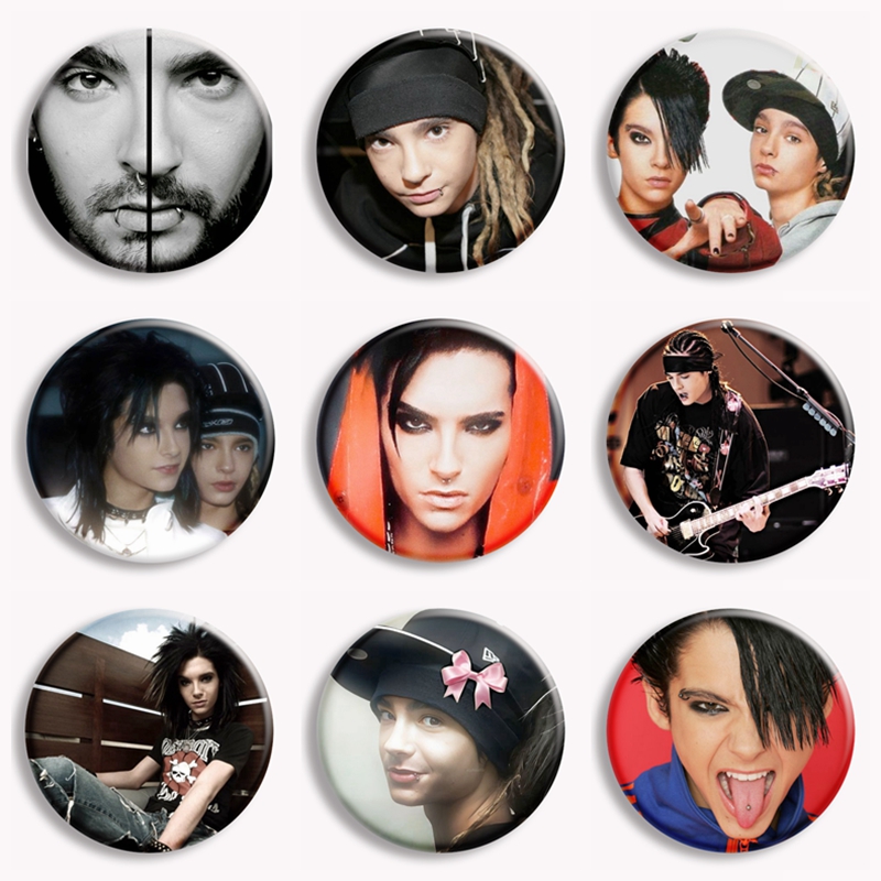 Zespół rockowy Tokio Hotel Kau – Vintage Collectible Buttons recenzja i cena