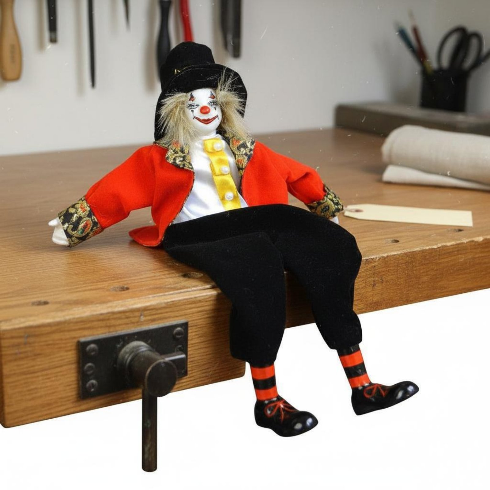 Miękka lalka klaun z miękkimi  – Vintage Collectible Clowns recenzja i cena