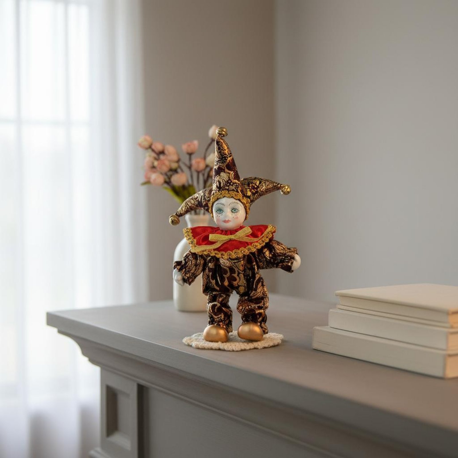 Włoska lalka na szczęście, ręc – Vintage Collectible Clowns recenzja i cena