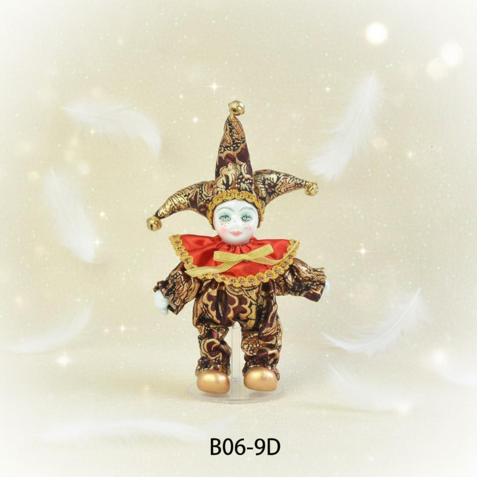 Włoska lalka na szczęście, ręc – Vintage Collectible Clowns recenzja i cena