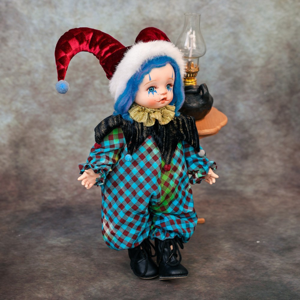Prezent na Halloween, 35 cm ce – Vintage Collectible Clowns recenzja i cena