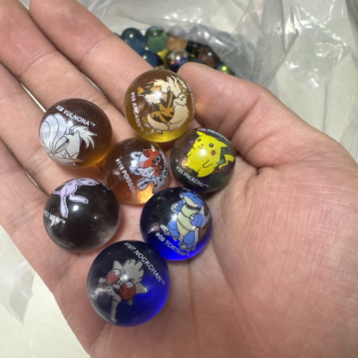 Kule szklane Pokémon Retro Ame – Vintage Collectible Marbles recenzja i cena
