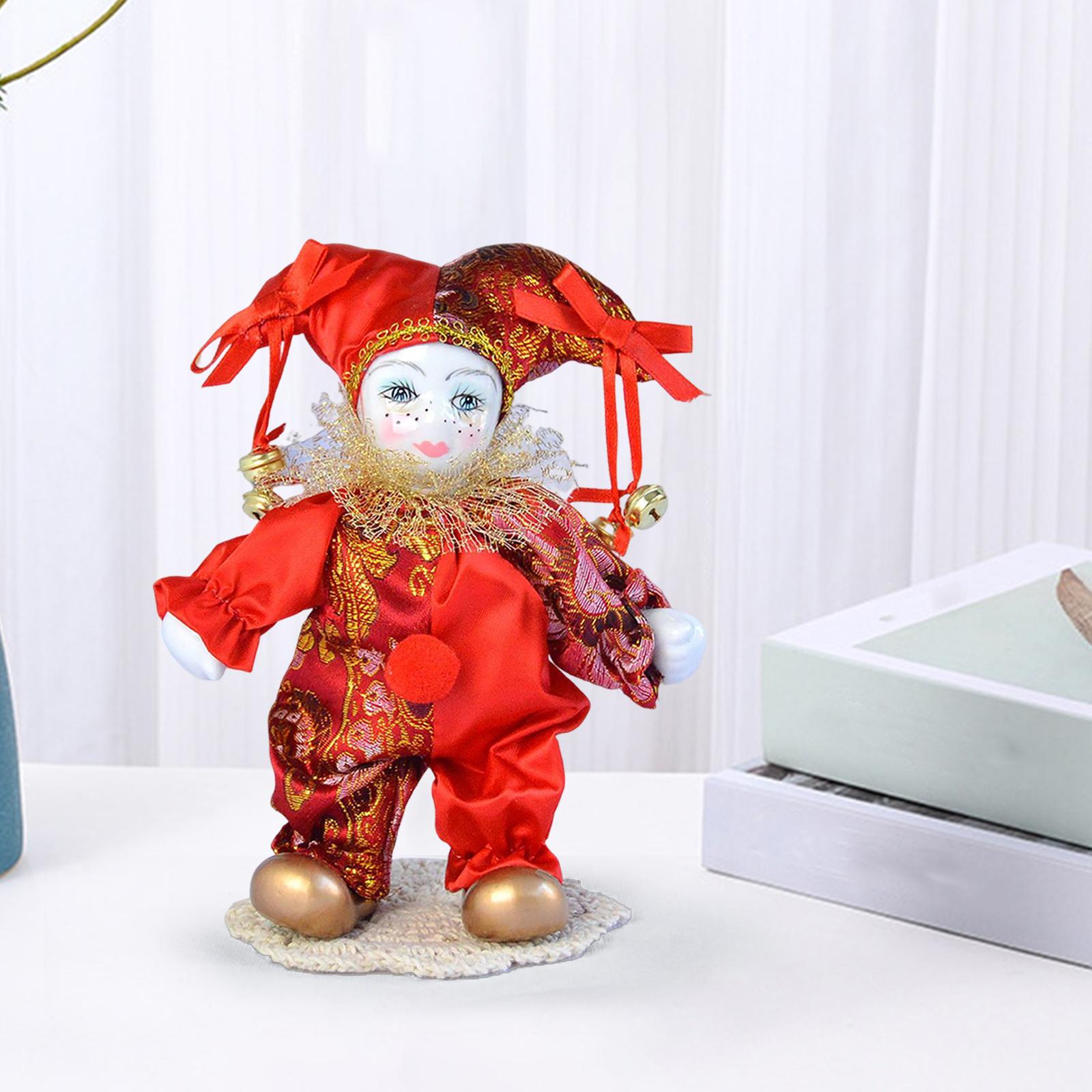 7-calowe lalki klauny, antyczn – Vintage Collectible Clowns recenzja i cena