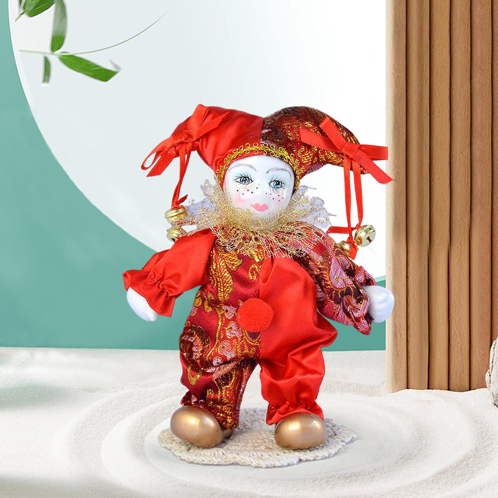 7-calowe lalki klauny, antyczn – Vintage Collectible Clowns recenzja i cena